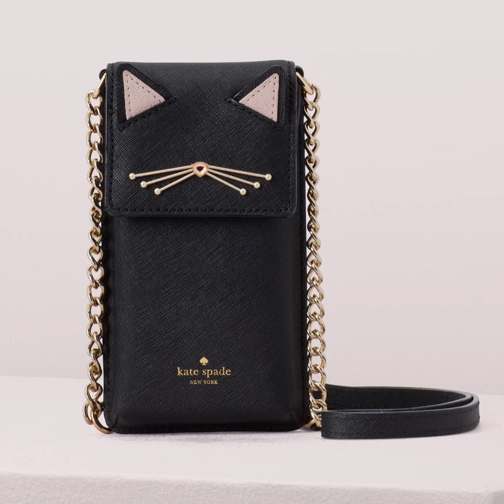 NWT Kate Spade Cat Phone Crossbody